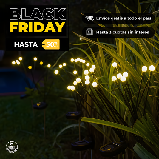 Luces SOLARES Luciernaga 💡- Raíces Libres