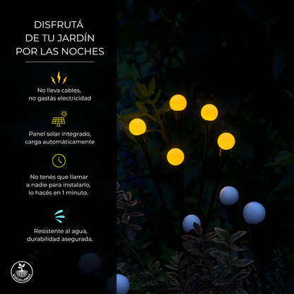 Luces SOLARES Luciernaga 💡- Raíces Libres