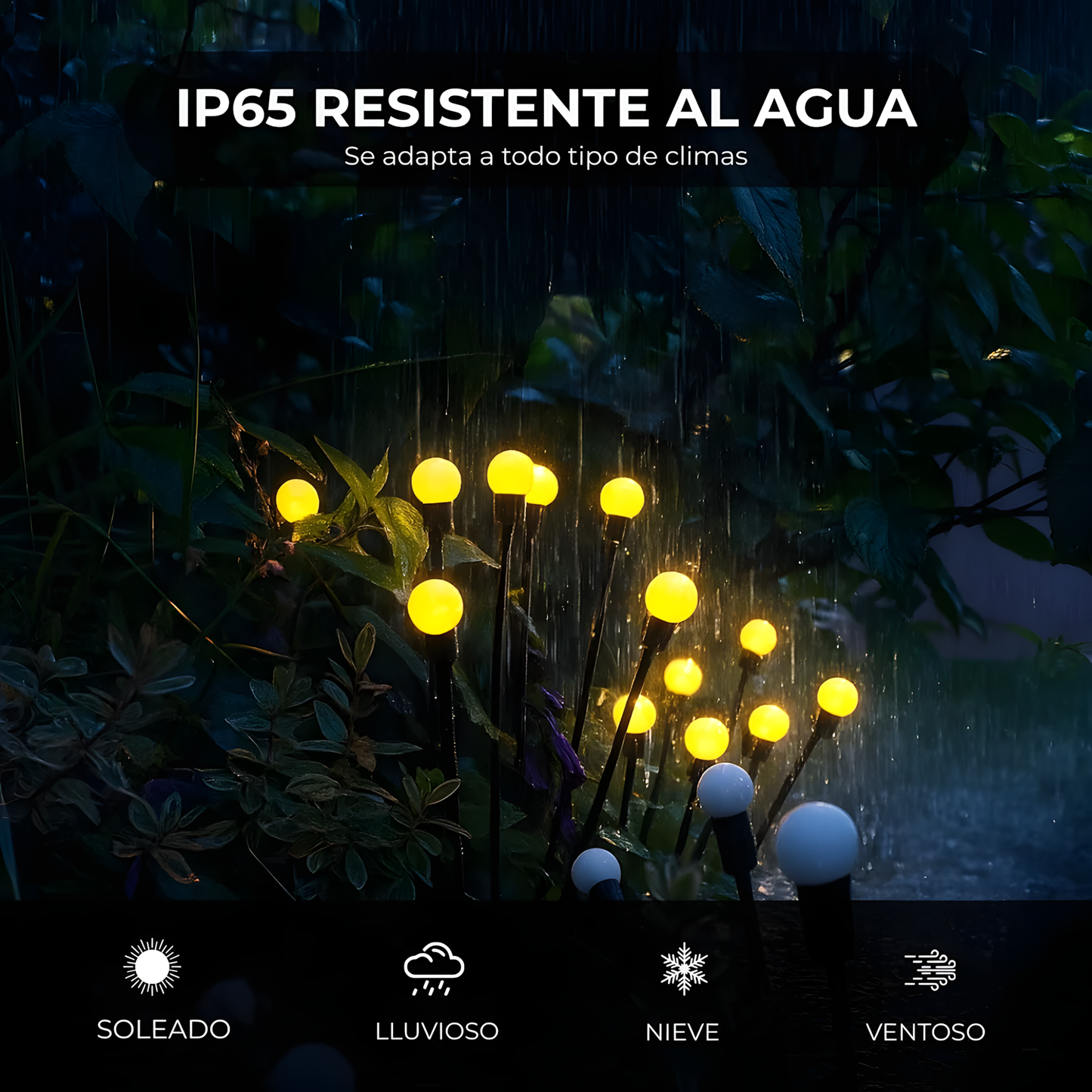 Luces SOLARES Luciernaga 💡- Raíces Libres