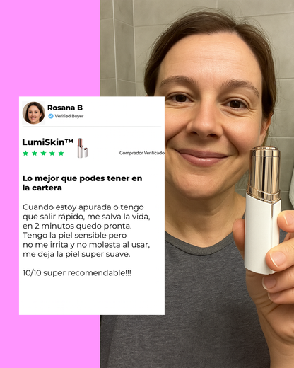 Depiladora facial LumiSkin™