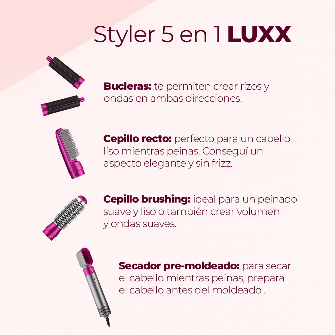 Styler 5 en 1 LUXX