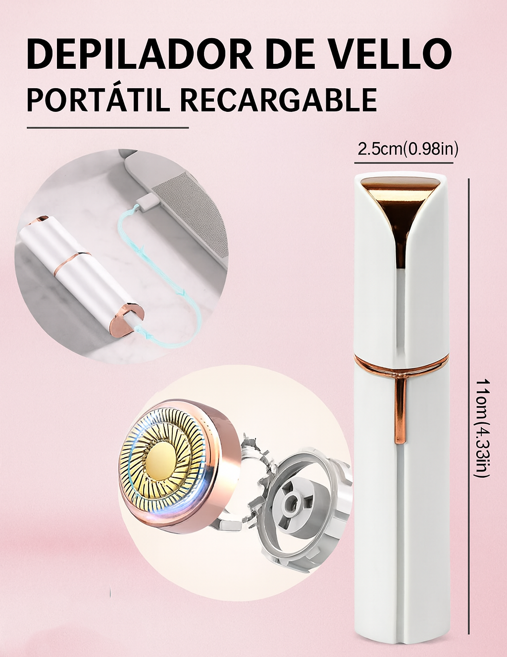 Depiladora facial LumiSkin™